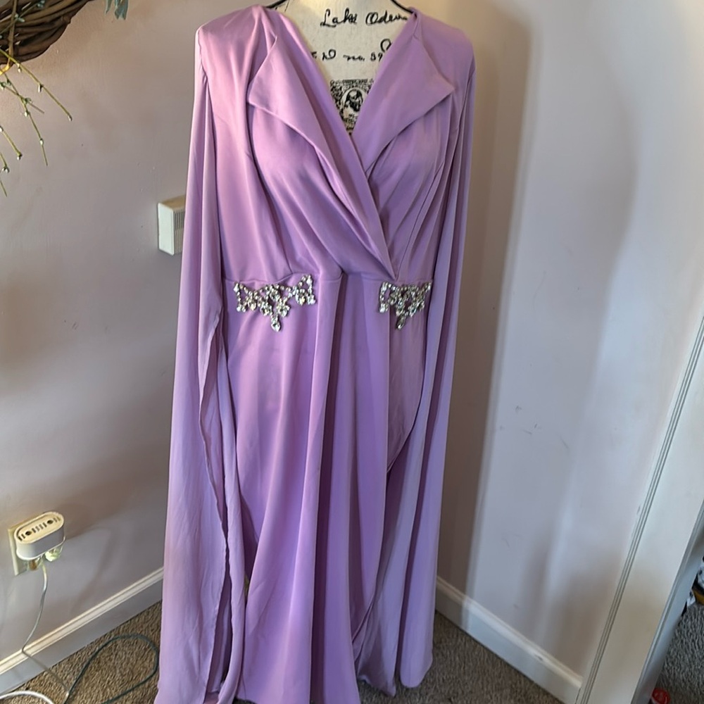 Flowing Lavender Dress